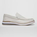 Mocassim Masculino Maverick Slip On Loafer Derby em Caouro Derby - Gelo