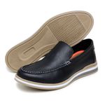 Mocassim Masculino Maverick Slip On Loafer Derby em Caouro Derby - Preto