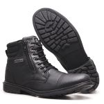 Bota Masculina Casual Coturno Notorian - Preto