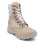 Bota Master Boots Cano Longo em Couro Cor Nude