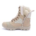 Bota Master Boots Cano Longo em Couro Cor Nude