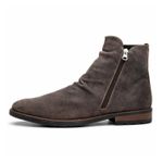 Bota Masculina Shelby em Couro Legitimo - Café