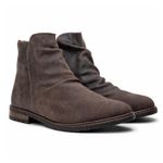 Bota Masculina Shelby em Couro Legitimo - Café