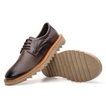 Sapato Loafer Tratorado Masculino Couro Ecológico - Café