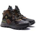 Bota Adventure Atack em Couro - Petroleo