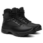 Bota Adventure Tauros em Couro Lançamento - Preto