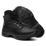 Bota Adventure Tauros em Couro Lançamento - Preto