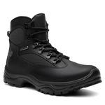 Bota Adventure Tauros em Couro Lançamento - Preto