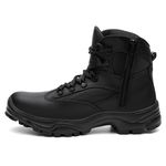 Bota Adventure Tauros em Couro Lançamento - Preto