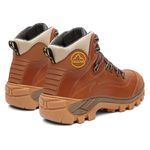 Bota Masculina Adventure Tenessee em Couro Legítimo - Castanho