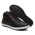 Sapatênis Botinha Masculina Cano Alto com Elástico - Preto