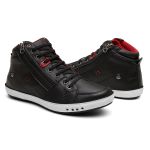 Sapatênis Botinha Masculina Cano Alto com Elástico - Preto