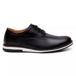 Sapato Social Fino Oxford Masculino + Cinto - Preto