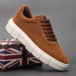 Tenis Oversized H.Boss Melburk Sneaker Masculino - Ferrugem