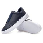 Tenis Masculino Casual Elástico Sneaker Oversize - Azul