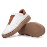 Tenis Masculino Casual Elástico Sneaker Oversize - Caramelo