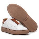 Tenis Masculino Casual Elástico Sneaker Oversize - Caramelo