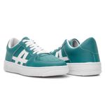 Tenis Masculino Estilo Skatista Casual Modelo Raze - Verde Agua