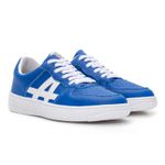 Tenis Masculino Estilo Skatista Casual Modelo Raze - Azul