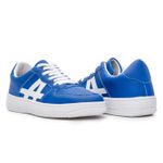Tenis Masculino Estilo Skatista Casual Modelo Raze - Azul