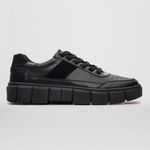 Tenis Oversized Sneaker Masculino - Preto/Preto