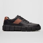 Tenis Oversized Sneaker Masculino - Preto/Marrom