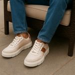 Tenis Oversized Sneaker Masculino - Nude