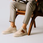 Tenis Oversized Sneaker Masculino - Nude