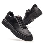 Tenis Oversized Sneaker Masculino - Preto/Preto