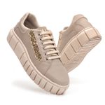 Tênis Feminino Casual com Strass - Vanilla