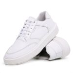 Tenis Masculino Casual Branco Sola Reta - Branco