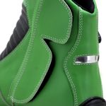 Bota Motociclista Slider Couro Legítimo -298 na cor Verde