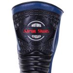 Bota Cano Alto Motociclista Couro Legitimo 9cm De Altura 952