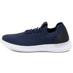 Tênis Knit motociclista masculino forrado em couro 545