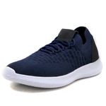 Tênis Knit motociclista masculino forrado em couro 545