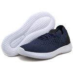 Tênis Knit motociclista masculino forrado em couro 545