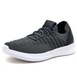 Tênis Knit motociclista masculino forrado em couro 545