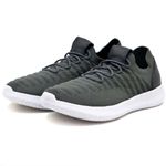 Tênis Knit motociclista masculino forrado em couro 545