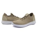 Tênis Knit motociclista masculino forrado em couro 545
