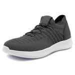 Tênis Knit motociclista masculino forrado em couro 545