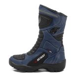Bota motociclista cano Alto com altura de até 9cm em couro legítimo AS-HEIGHT