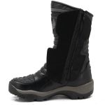 Bota motociclista cano Alto com altura de até 9cm em couro legítimo AS-HEIGHT