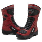 Bota motociclista cano Alto com altura de até 9cm em couro legítimo AS-HEIGHT