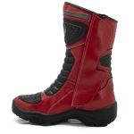 Bota motociclista cano Alto com altura de até 9cm em couro legítimo AS-HEIGHT