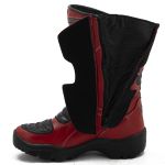 Bota motociclista cano Alto com altura de até 9cm em couro legítimo AS-HEIGHT