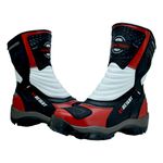 Bota Cano Alto Motociclismo Couro Legitimo 9cm De Altura 952