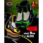 Bota Cano Alto Motociclismo Couro Legitimo 9cm De Altura 952