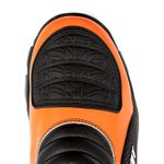 Bota motociclista com altura de até 9cm em couro legítimo solado preto AS-HEIGHT