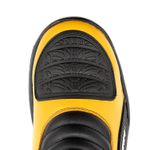 Bota motociclista com altura de até 9cm em couro legítimo solado preto AS-HEIGHT