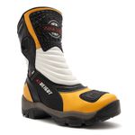 Bota Cano Alto Motociclista Couro Legitimo 9cm De Altura 952 